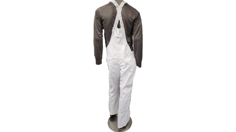 WILDFOWLER Waterproof Bibs - Mens, White, 4XL, PWF103-WHT-4X