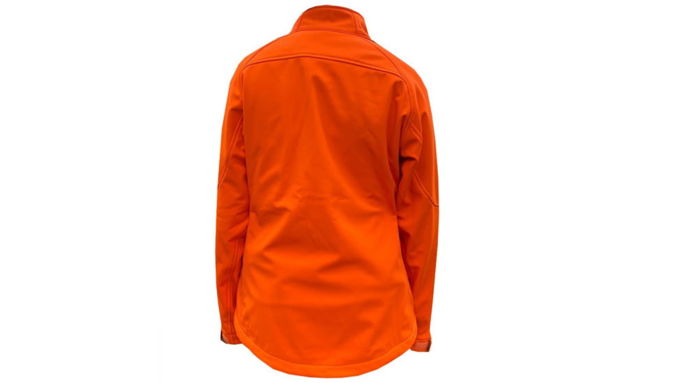 WILDFOWLER Womens Soft Shell Parka, Blaze, S, S1681WBLZ-S