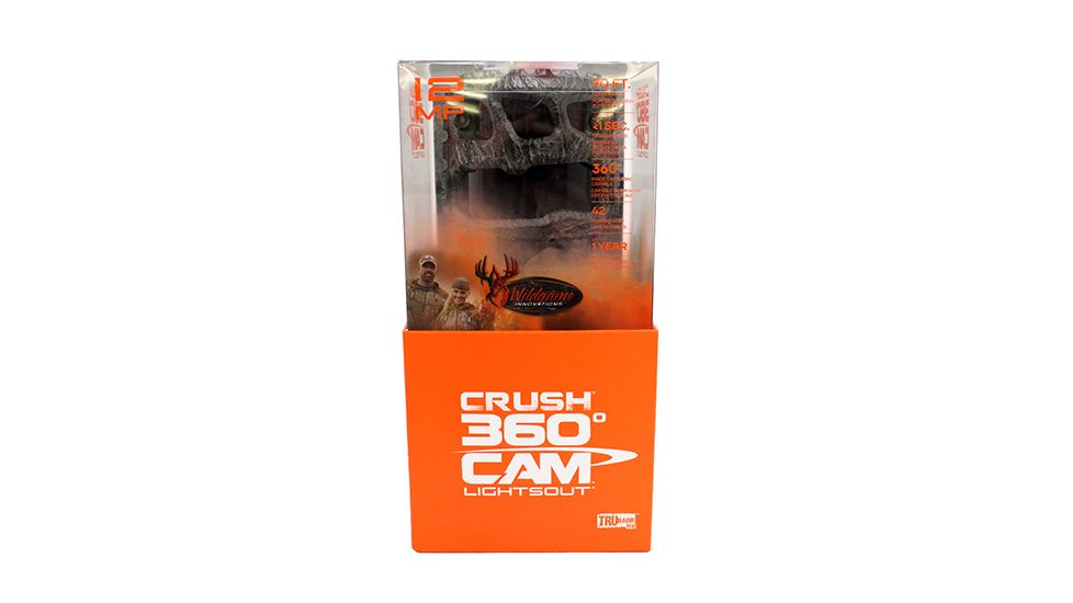 Wildgame Innovations 360 Cam Lightsout - 12MP 360 Degree IR Digital Trail Camera, Tru Bark, R12B20-7