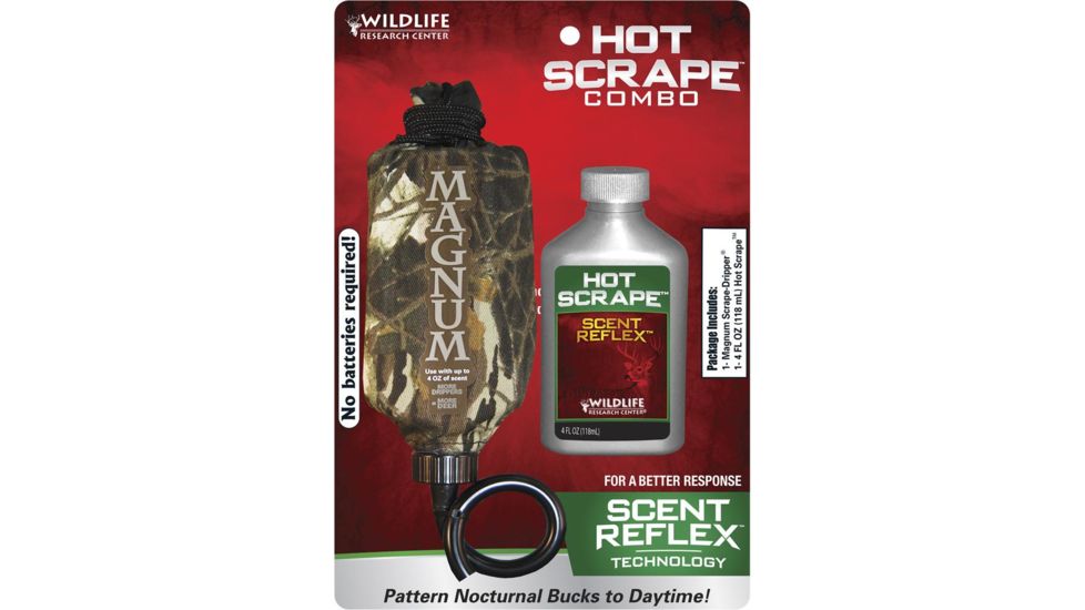 Wildlife Research Center Dripper Combo, Synthetic Hot Scrape 4 oz. 40387