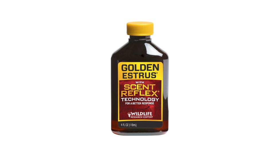 Wildlife Research Center Wrc Deer Lure Golden Estrus W/scent Reflex Tech 4fl Oz.