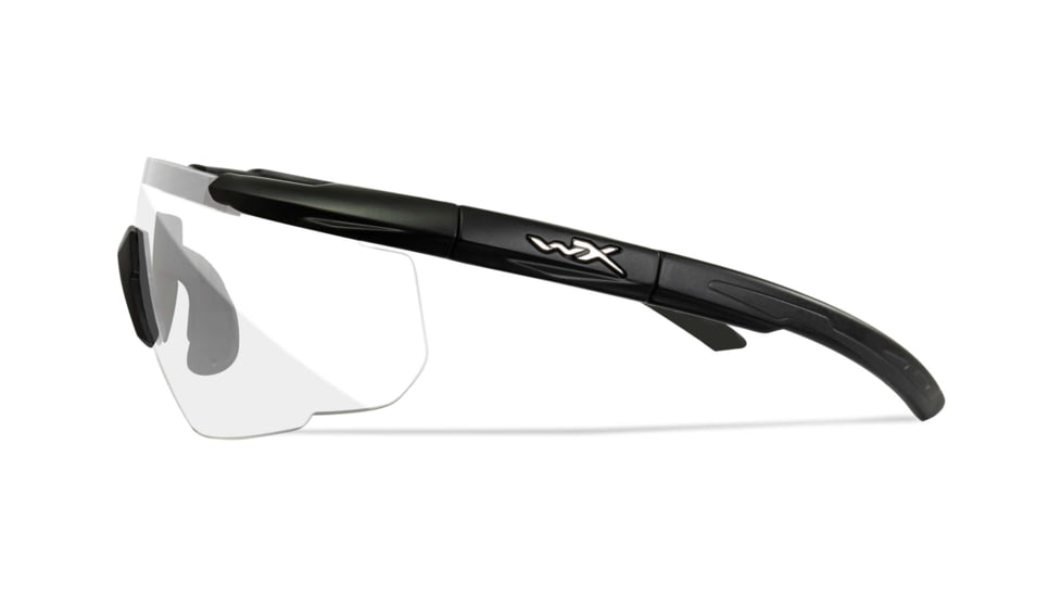 Wiley X Changeable Series Saber Advanced Safety Glasses, Matte Black Frame, Clear Lens, 303