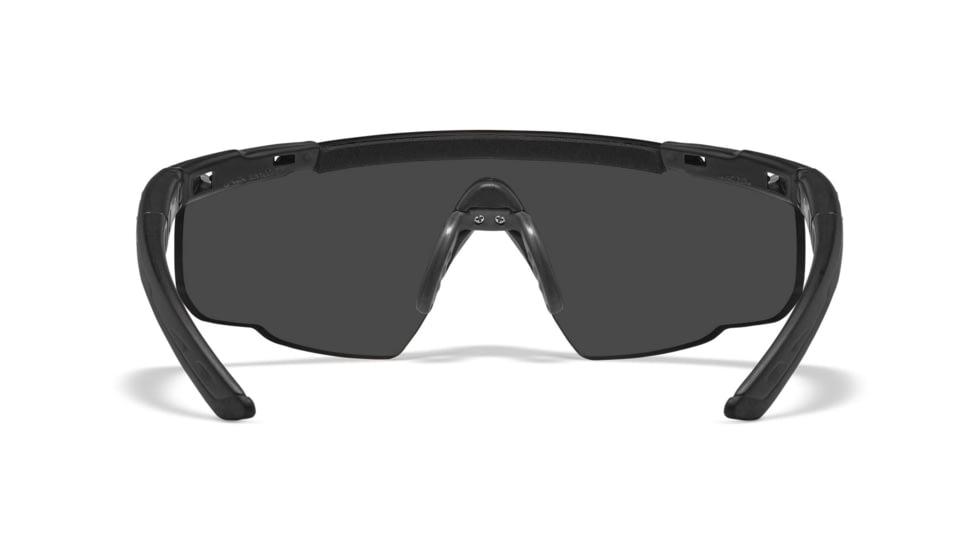 Wiley X Changeable Series Saber Advanced Safety Glasses, Matte Black Frame, Grey Lens, 302