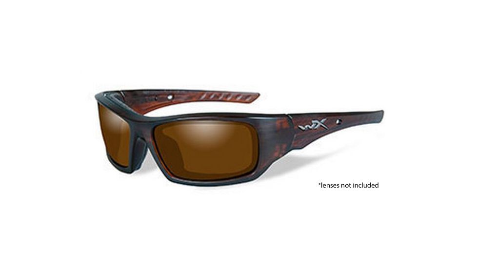 Wiley X Climate Control Series Arrow Sunglasses,Matte Layered Tortoise Frame,No Lens CCARR08F