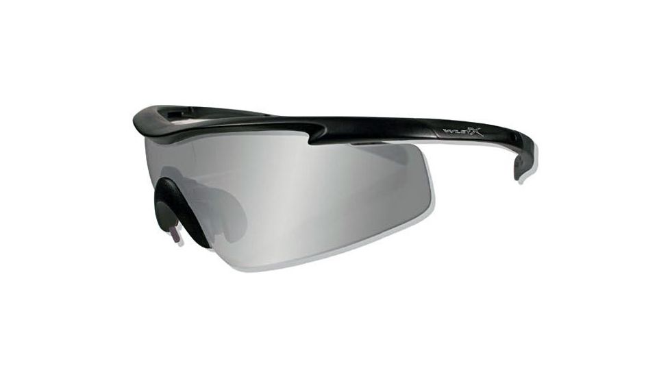 Wiley X PT-3 Interchangeable Lens Sunglasses w/ Matte Black Frame &amp; Case