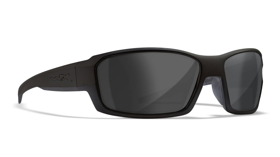 Wiley X WX Rebel Sunglasses, Matte Black Frame, Grey Lens, ACREB01ALT