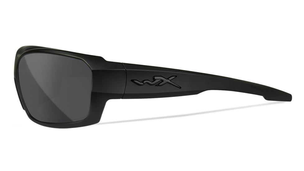Wiley X WX Rebel Sunglasses, Matte Black Frame, Grey Lens, ACREB01ALT
