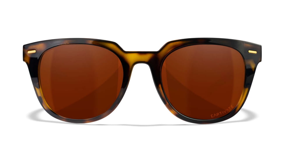 Wiley X WX Ultra Sunglasses - Womens, Captivate Polarized Copper/Gloss Demi/Gloss Black , AC6ULT06