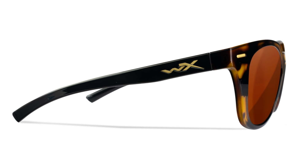 Wiley X WX Ultra Sunglasses - Womens, Captivate Polarized Copper/Gloss Demi/Gloss Black , AC6ULT06