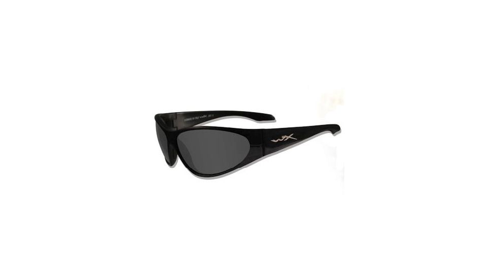 Wiley X WX STRYKER Sun Glasses w/ Smoke Lens, Gloss Black Frame WXSTRYKER01