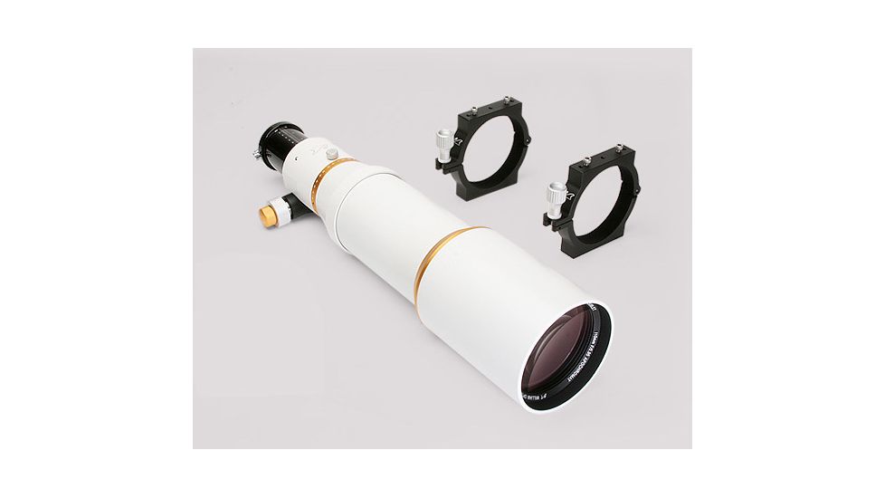 William Optics Megrez 110 ED APO f/5.59 Doublet Refractor Telescope Optical Tube Assembly + Rings, with Custom Aluminum Carrying Case M110ED-W-P