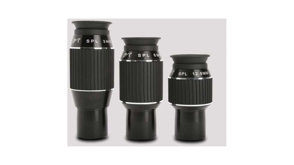 William Optics 3 Piece SPL Set of Telescope 1.25'' Ocular SPL 12.5mm, 6mm and 3mm Eyepieces WE-SPL-SET