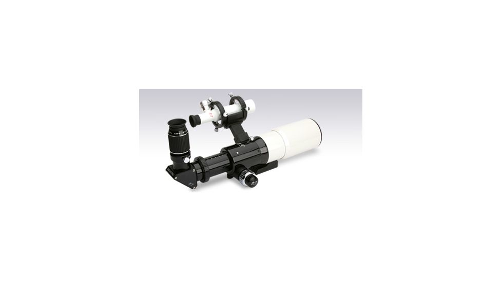 William Optics ZenithStar 66mm SD Doublet APO Refractor Telescope w/ 2 Speed OTA ( White Tube ) with 1.25" Dielectric Diagonal ZS66-SD-W-P1
