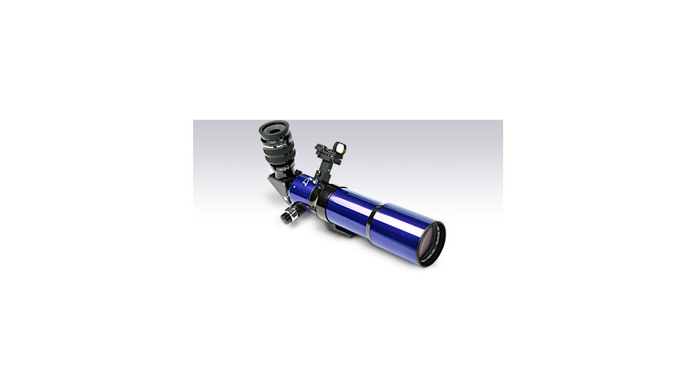 William Optics ZenithStar 80mm II ED APO Doublet f/6.8 Refractor Telescope, Aluminum Case &amp; 1.25" CF Dielectric Diagonal ZS80-ED-125DI