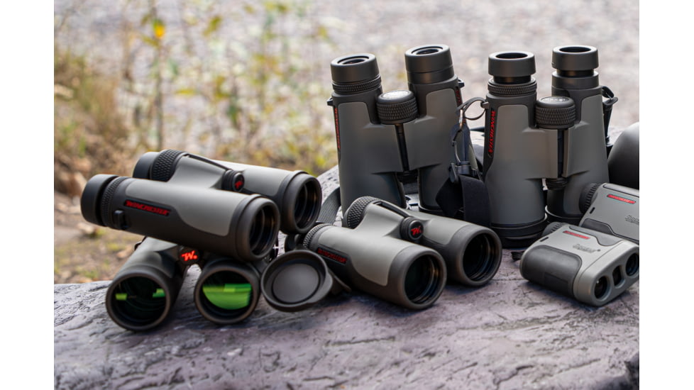 Winchester Supreme Optics 10x50mm Roof Prism Binocular, Black/Gray, W6-1050