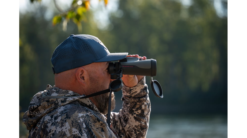 Winchester Supreme Optics 10x50mm Roof Prism Binocular, Black/Gray, W6-1050