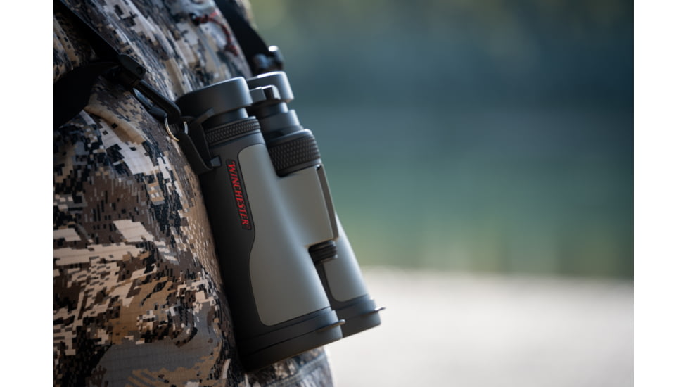 Winchester Supreme Optics 10x50mm Roof Prism Binocular, Black/Gray, W6-1050