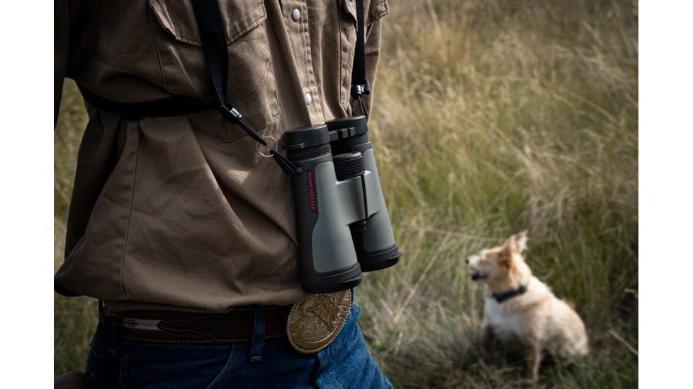 Winchester Supreme Optics 10x50mm Roof Prism Binocular, Black/Gray, W6-1050