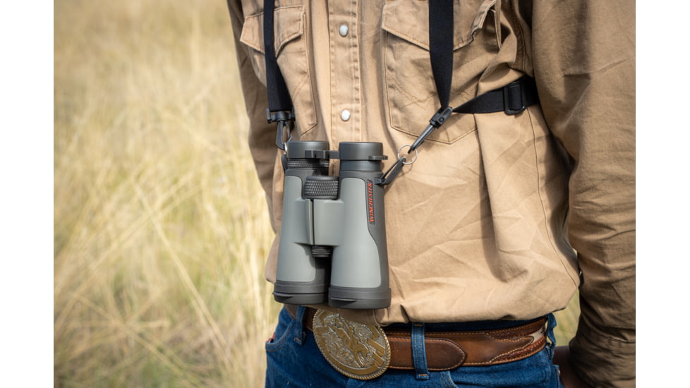 Winchester Supreme Optics 10x50mm Roof Prism Binocular, Black/Gray, W6-1050