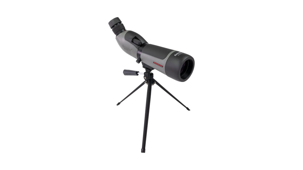Winchester Supreme Optics W20-60x65mm Spotting Scope, Angled, Black/Gray, WQ-SS-SPRM12-20-60x65