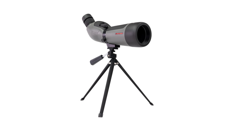Winchester Supreme Optics W20-60x65mm Spotting Scope, Angled, Black/Gray, WQ-SS-SPRM12-20-60x65