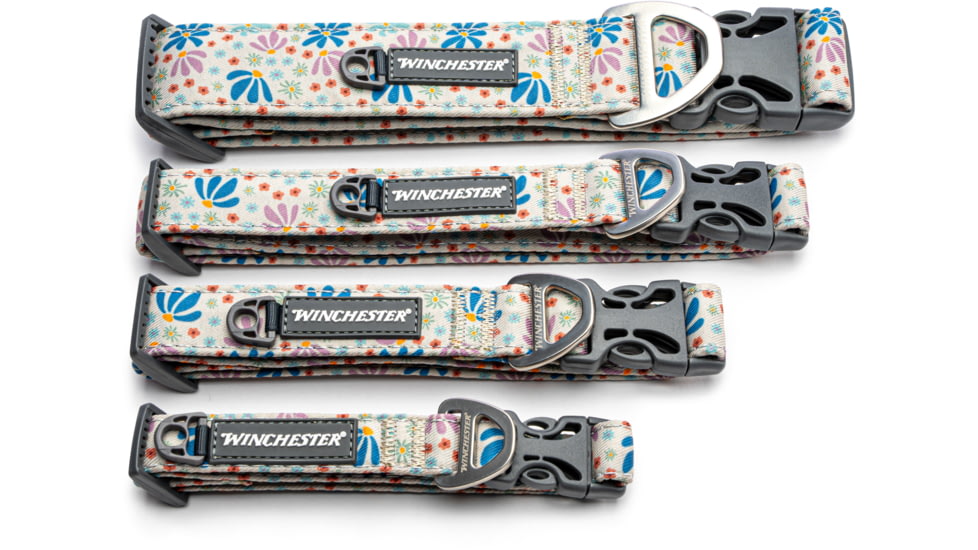 Winchester Pet Printed Collar, Abstract Floral, M, WP-PC-AF-M-1