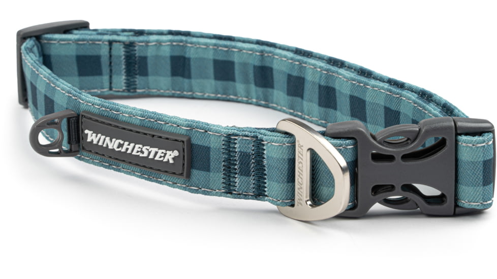 Winchester Pet Printed Collar, Buffalo Aqua, M, WP-PC-BFLAQ-M-1