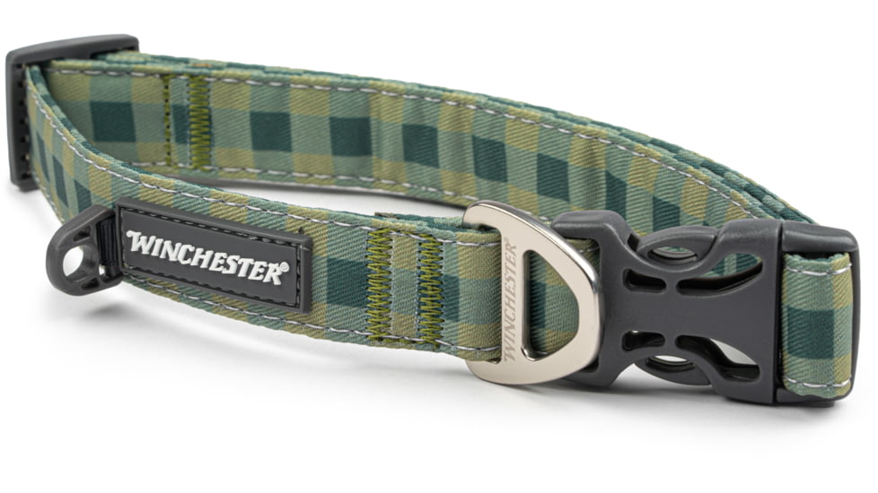 Winchester Pet Printed Collar, Buffalo Green, XL, WP-PC-BFLGRN-XL-1