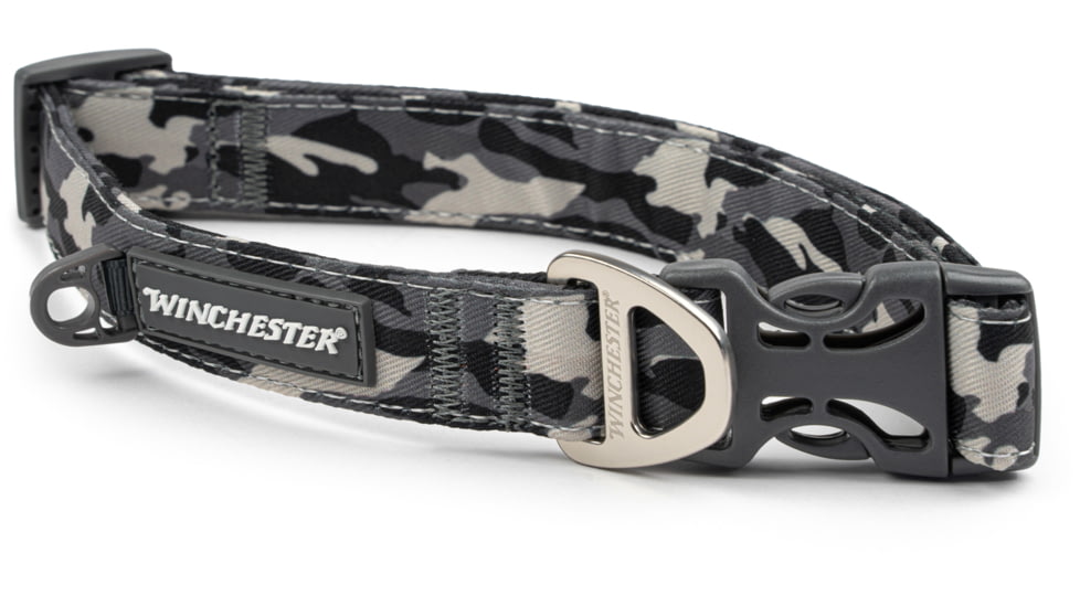 Winchester Pet Printed Collar, Camo Black, L, WP-PC-CMOBLK-L-1