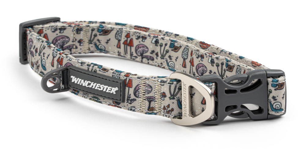 Winchester Pet Printed Collar, Garden Fungi, M, WP-PC-GF-M-1