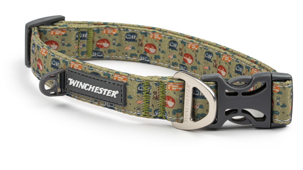 Winchester Pet Printed Collar, Retro Camper, XL, WP-PC-RC-XL-1