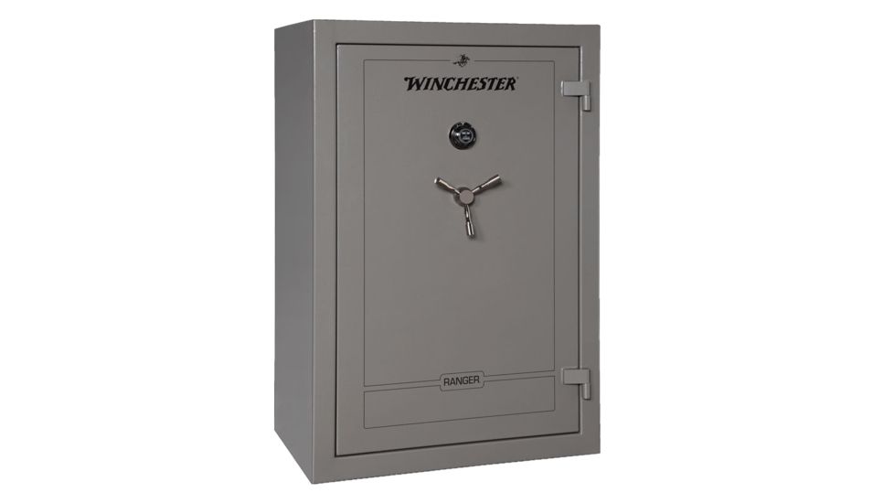 Winchester Safes Ranger 34, 37 Gun Safe, 60 Min Fire Rating, U.L. Listed Mechanical Lock, Black, 34.1 cu. Ft, R-5940-34-7-M