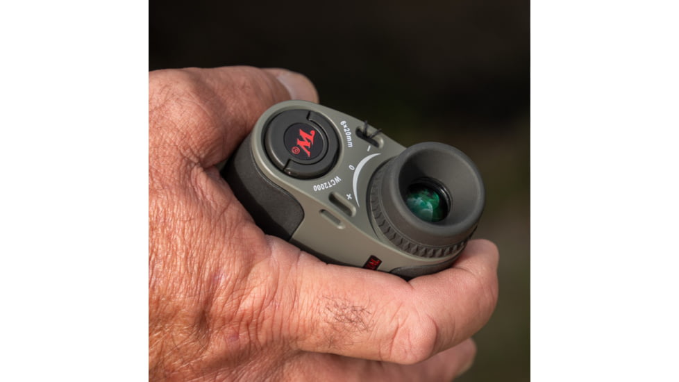 Winchester Supreme Optics 7x24mm Laser Rangefinder, Black/Gray, WQ-RF-SPRM11-7x24