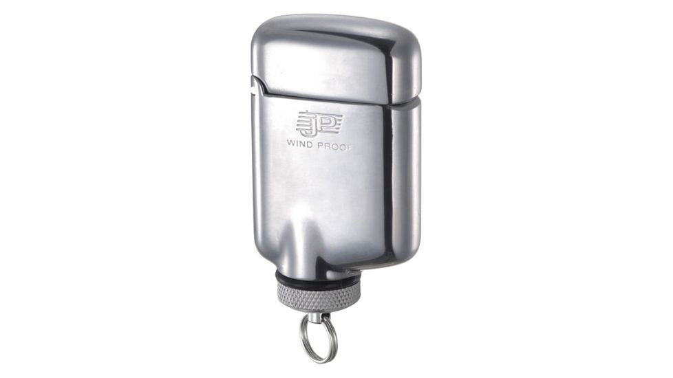 Windmill JP Windproof Lighter, Shiny Aluminum WMJPW-0001