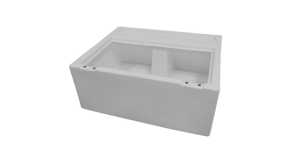 Wise Deluxe Pontoon 27in Bench - Base Only, White, 8WD95-1B-204