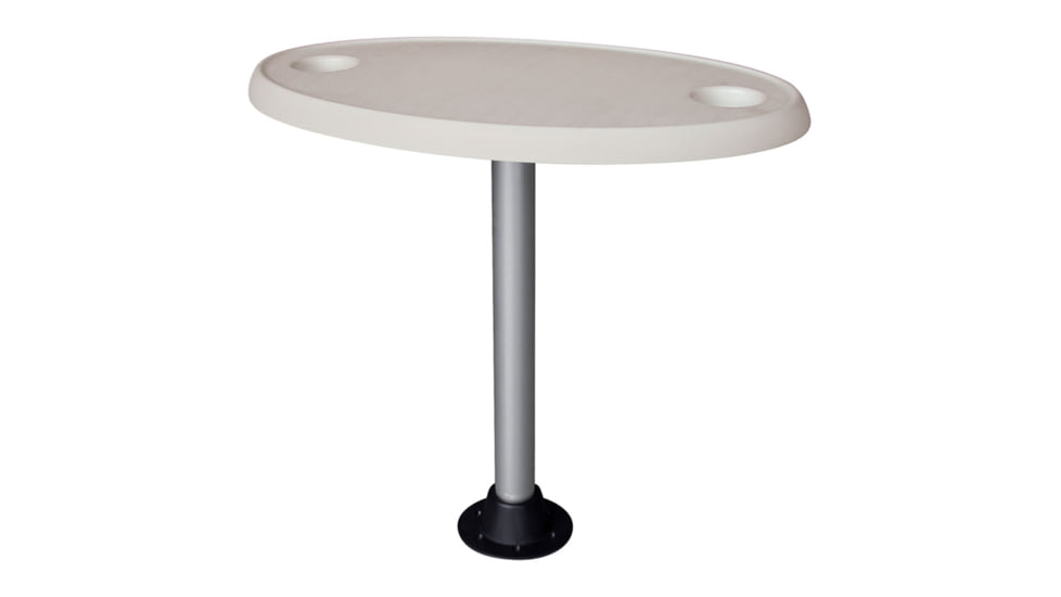 Wise Table Oblong w/ 2 Cup Holders, 8WD1157