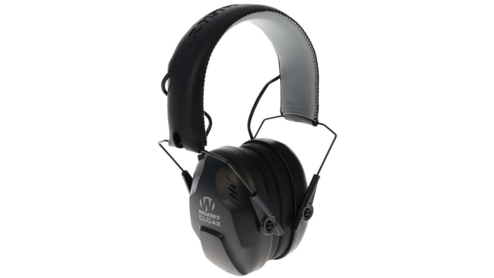 Walkers Cloak Dual Mic Electronic Muff, Black, GWP-CLKDM