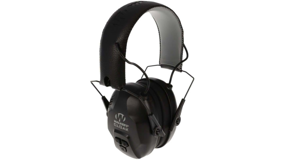 Walkers Cloak Dual Mic Electronic Muff, Black, GWP-CLKDM