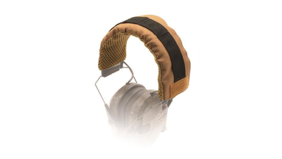 Walkers Razor Headband Ear Muff Wrap, Coyote Brown w/ Hook &amp; Loop, GWP-HDBNDV-CYB