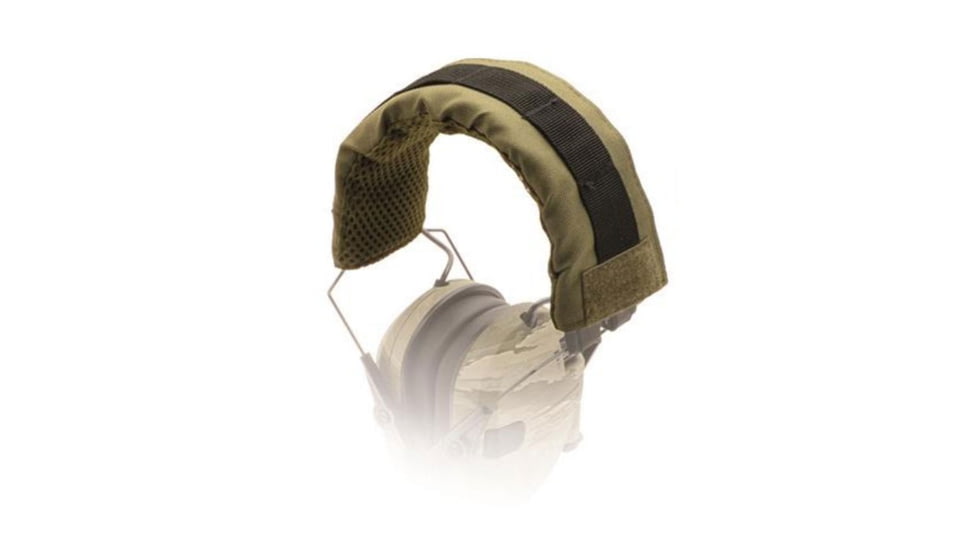 Walkers Razor Headband Ear Muff Wrap, OD Green w/ Hook &amp; Loop, GWP-HDBNDV-ODG