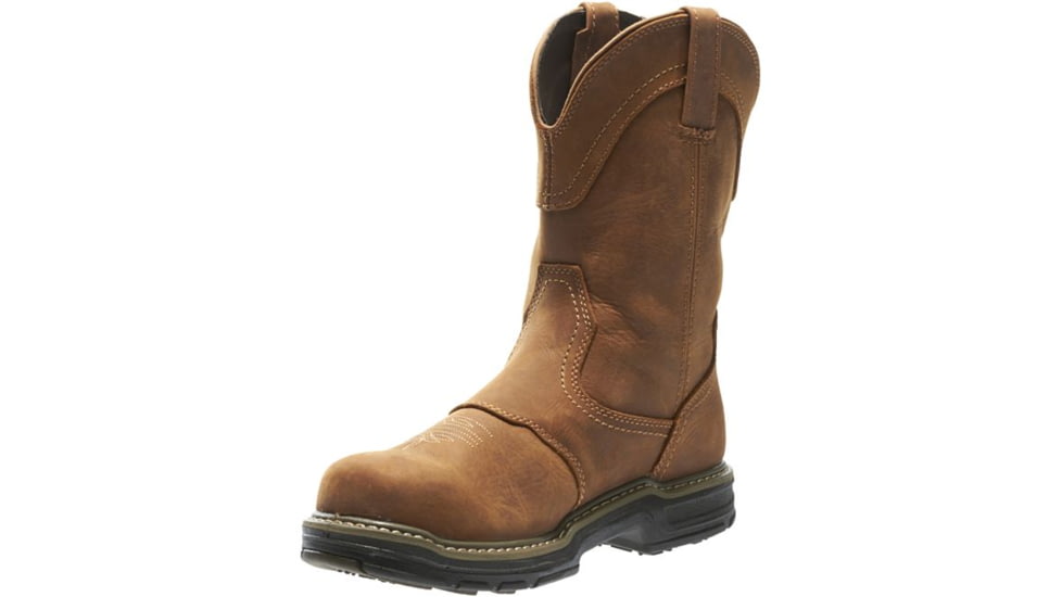 Wolverine Anthem Western Wellington Steel-Toe Work Boot - Mens, Brown, 11 US, Medium, W02287-11M