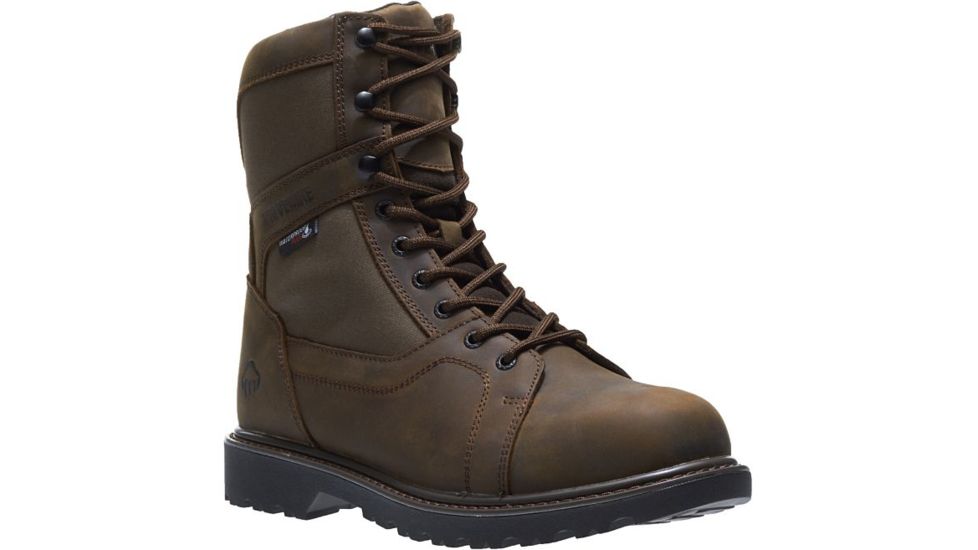 Wolverine Blackhorn Insulated Waterproof 8in Boot - Womens, Brown, 8.5 US, Wide, W30176-8.5W