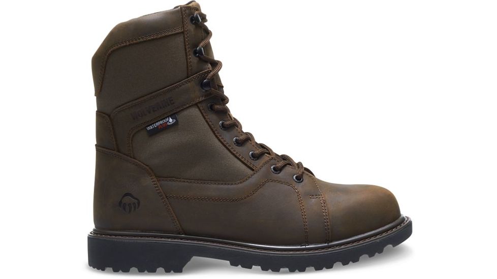 Wolverine Blackhorn Insulated Waterproof 8in Boot - Womens, Brown, 8.5 US, Wide, W30176-8.5W