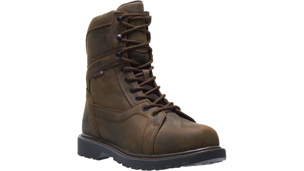 Wolverine Blackhorn Insulated Waterproof LX 8in ST Boot - Mens, Dark Coffee, 7 US, Medium, W30173-7M