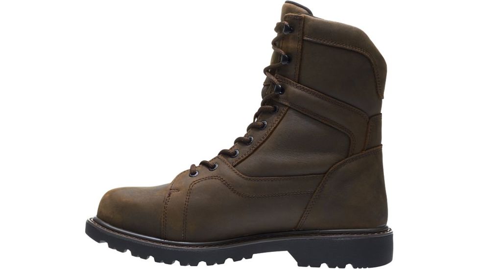 Wolverine Blackhorn Insulated Waterproof LX 8in ST Boot - Mens, Dark Coffee, 7 US, Medium, W30173-7M