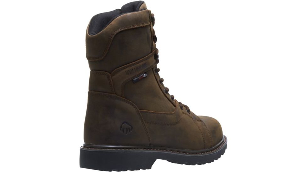 Wolverine Blackhorn Insulated Waterproof LX 8in ST Boot - Mens, Dark Coffee, 7 US, Medium, W30173-7M