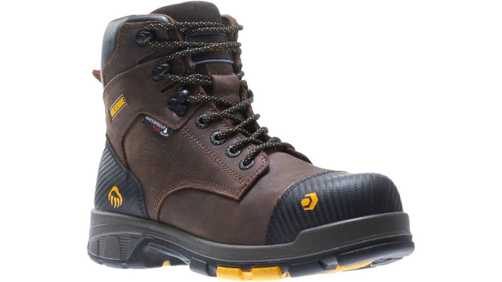 Wolverine Blade LX Waterproof Met-Guard CarbonMAX 6in Boot - Mens, Dark Brown, 11 US, Extra Wide, W10706-11EW