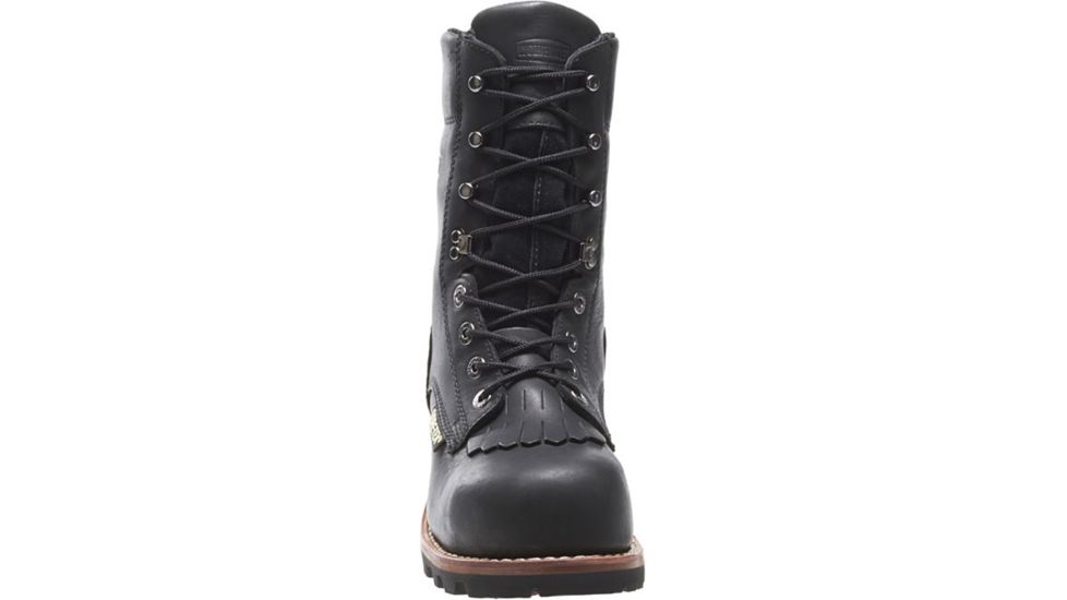 Wolverine Buckeye Non-Insulated -Eaa Safety-Toe 8in Logger Work Boot - Mens, Black, 7 US, Medium, W05634-7M