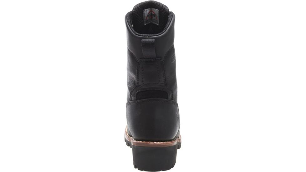 Wolverine Buckeye Non-Insulated -Eaa Safety-Toe 8in Logger Work Boot - Mens, Black, 7 US, Medium, W05634-7M