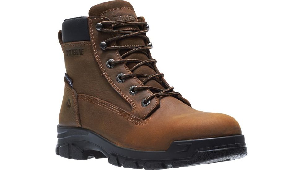 Wolverine Chainhand Waterproof 6in Boot - Mens, Brown, 12 US, Medium, W10917-12M